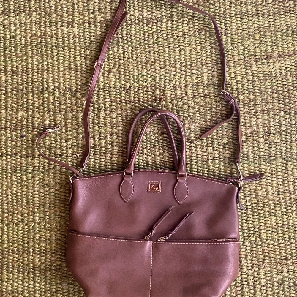 Dooney & Bourke Large Double Pocket Satchel - Picture 1 of 7